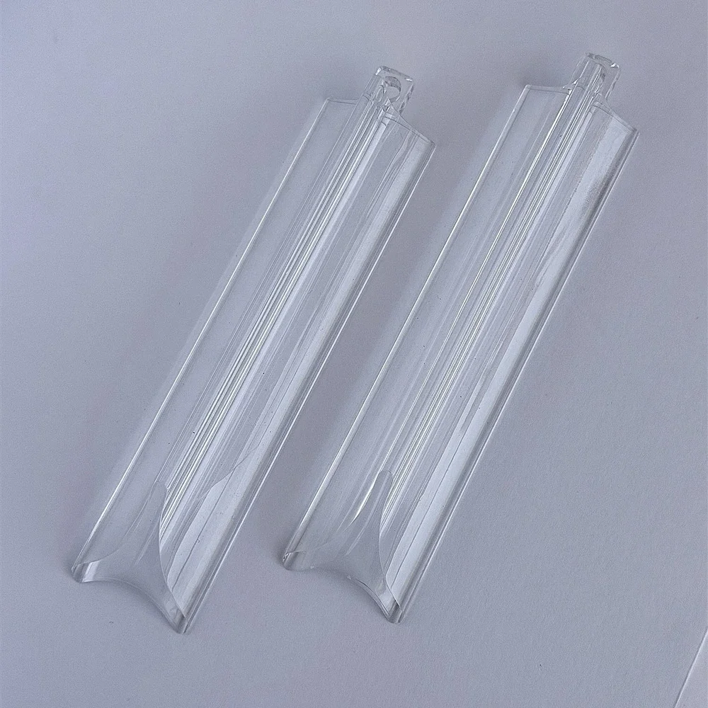 (2) Acrylic Lucite Vintage Chandelier Prisms 6